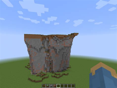 Village in the mountain Minecraft Map