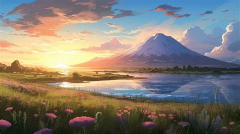 Anime Landscape Stock Photos, Images and Backgrounds for Free Download