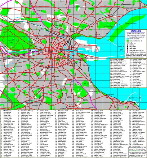 Greater Dublin Ireland Reference Map - Dublin Ireland • mappery