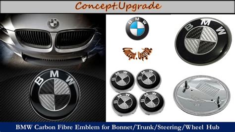 BMW ASSORTED DESIGNS CAR EMBLEMS, Car Accessories, Accessories on Carousell