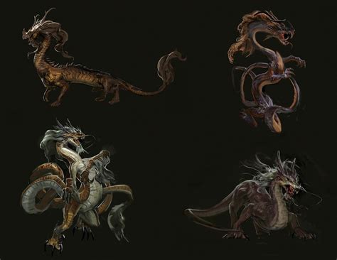 Liu Kang Dragon Concept Art from Mortal Kombat 11 #art #artwork #gaming ...