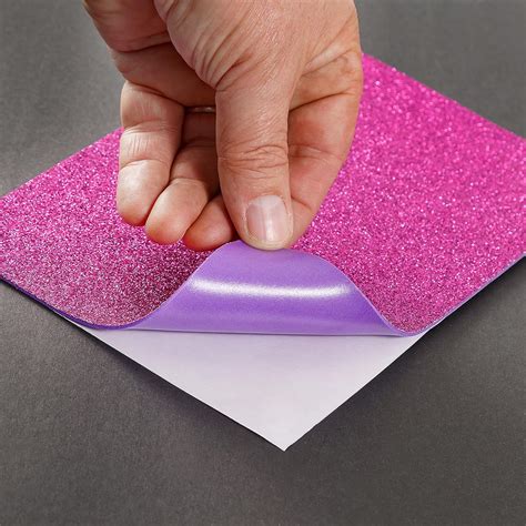 Glitter Foam Sheets Self Adhesive 12 Pack 6x9 Sticky Back Craft Foam ...