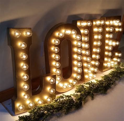 Wedding Lights Decor, Light up Names, Light Up Initials and symbols ...