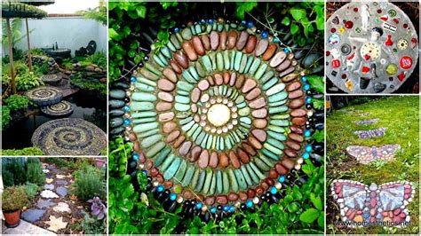 23 Mesmerizing DIY Stepping Stones To Realize For Your Backyard