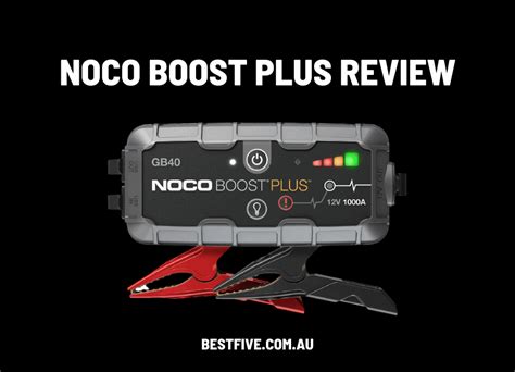 NOCO Boost Plus Car Battery Booster Review [Australia]