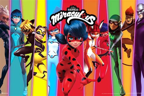 Miraculous Ladybug and Cat Noir Poster - Cool Wall Philippines | Ubuy