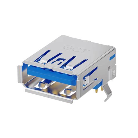 USB1075 - USB 3.0 Connector Type A Horizontal Receptacle (socket)