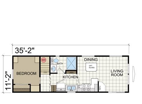 2 Bedroom Park Model Homes Floor Plans - House Design Ideas