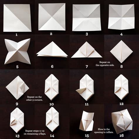 Origami Cube Instructions