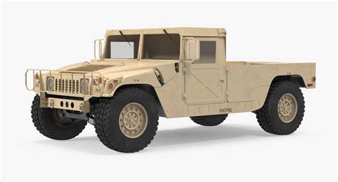 hmmwv m998 simple interior 3d model