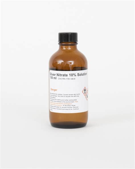 10% Silver Nitrate Solution - Bostick & Sullivan