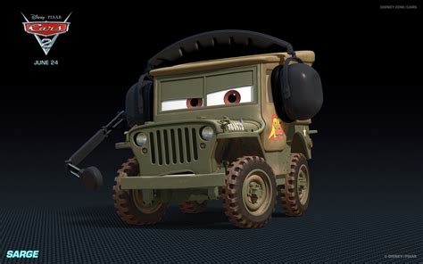 Sarge (Cars) - Pixar Wiki - Disney Pixar Animation Studios