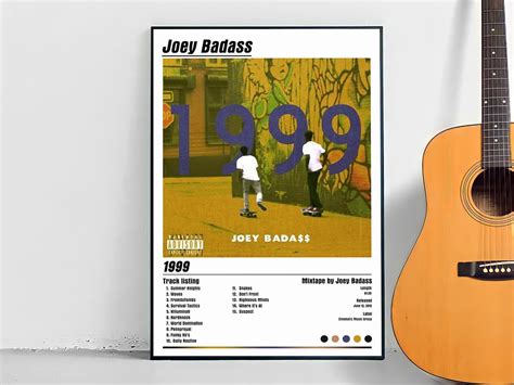 Joey Badass 1999 Album Cover Poster | Etsy