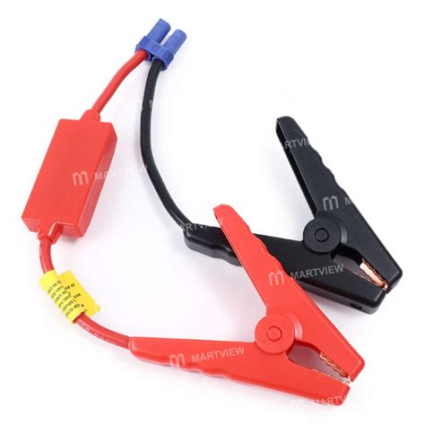 Universal Car Battery Emergency Start Jump Starter Cable Alligator ...