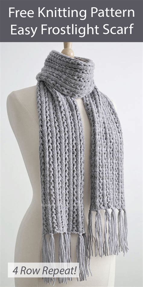 Easy Scarf Knitting Patterns - In the Loop Knitting