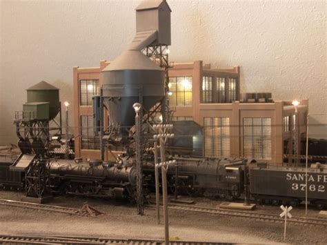 My HO Scale Layout Steam and Diesel Locomotive facility-3 | Model train ...