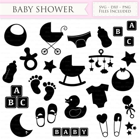 Baby Shower SVG Files - New baby SVG Cutting File By SVGArtStore ...