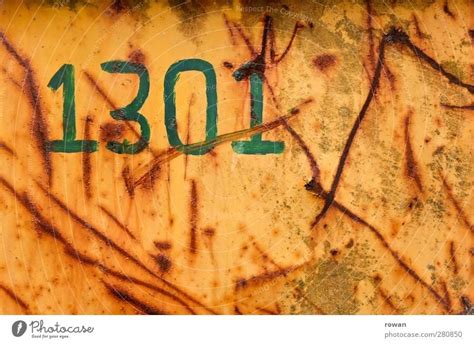 1301 Metal Steel Rust Sign - a Royalty Free Stock Photo from Photocase