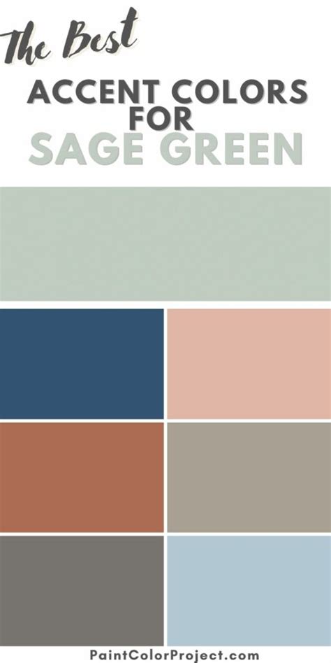 The best colors that go with sage green - The Paint Color Project