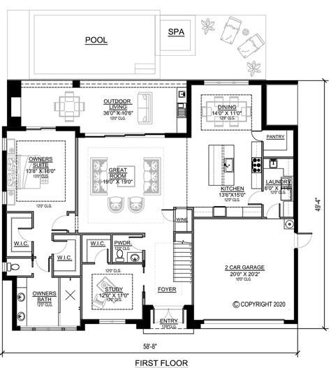 Modern Contemporary House Design With Floor Plan | Floor Roma