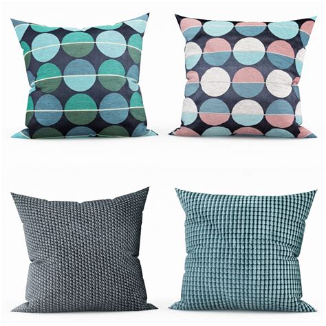 Ikea - decorative pillows 3D model - TurboSquid 1564114