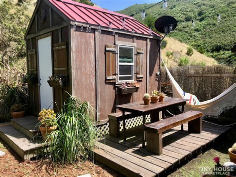 Tiny House for Sale - Rustic Tiny House on Wheels (Comes