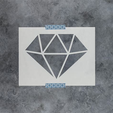 Diamond Stencil - Etsy