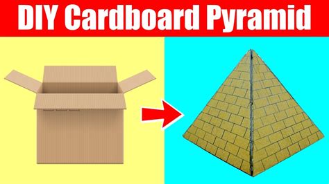 How To Build A Cardboard Pyramid - Occasionaction27