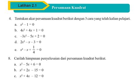 Contoh Soal Kuadrat Sempurna – Ilmu