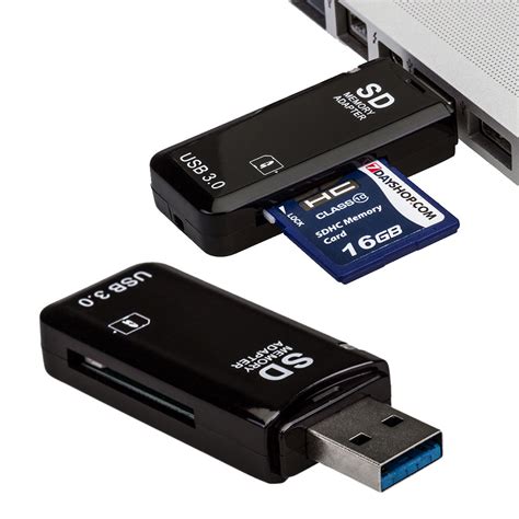 NEW USB 3.0 High Speed Single Slot SD SDHC SDXC Multi Memory Card ...