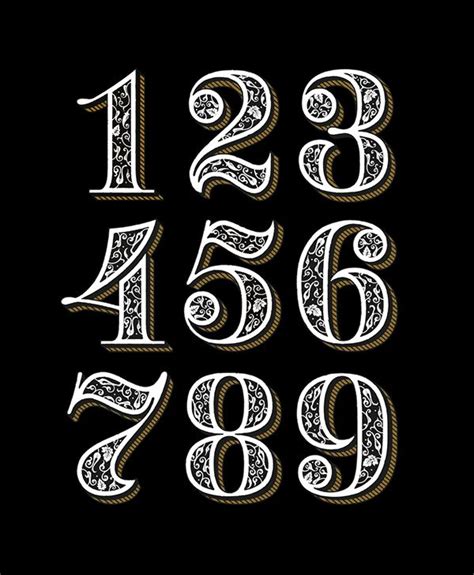 DARKNESS WHISKY | Numbers typography, Tattoo lettering fonts, Lettering ...