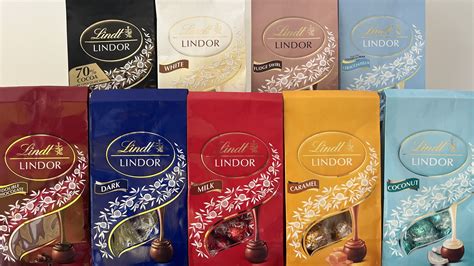 Lindt Chocolate Flavors