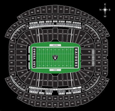 Seating Charts | Allegiant Stadium