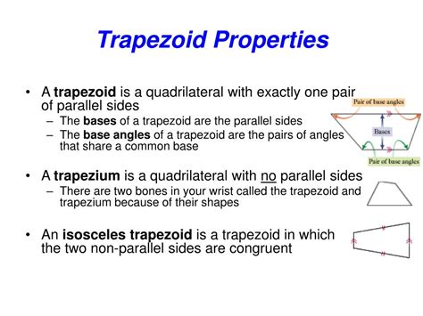 PPT - Trapezoid Properties PowerPoint Presentation - ID:599649