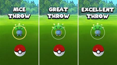 How to make a great throw in Pokemon GO