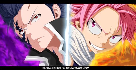 Fairy Tail 428 Gray vs Natsu by JackalEteriasu on DeviantArt