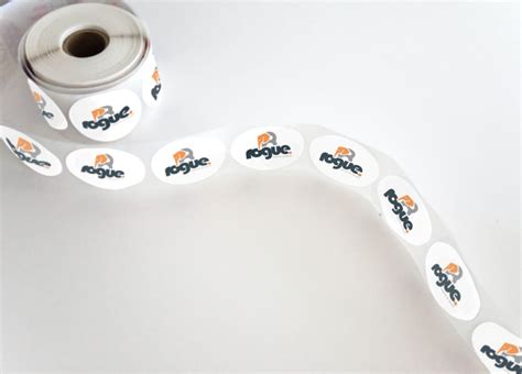 Stickers on Rolls | Sticker Rolls in any Qty | Rogue Print and Mail