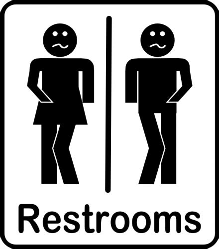 Bathroom Signs Clip Art - ClipArt Best