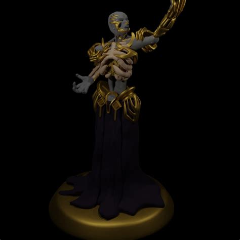 3D Printable Vecna the Archlich by Flenzil