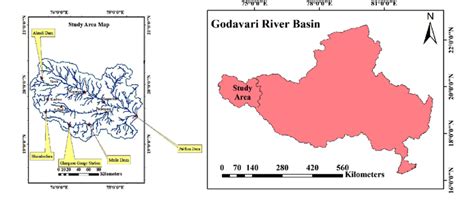 Geographical settings of the study area (Upper Godavari River Basin ...