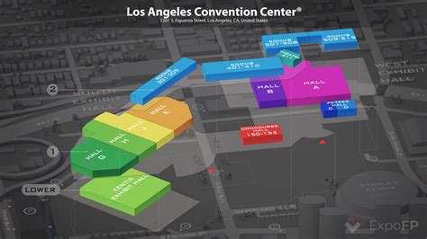 Los Angeles Convention Center floor plan