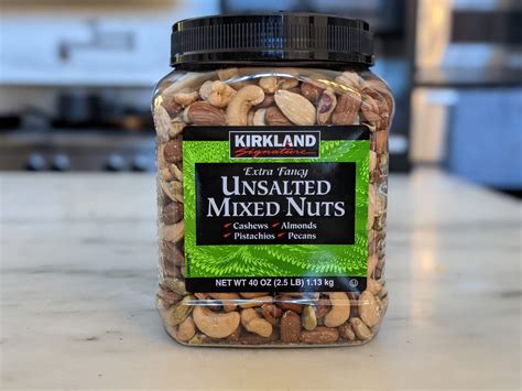 Costco Unsalted Mixed Nuts - Kirkland (Healthy Delicious)