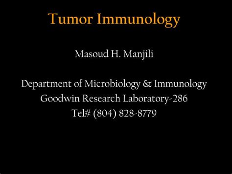 PPT - Tumor Immunology PowerPoint Presentation, free download - ID:1199531