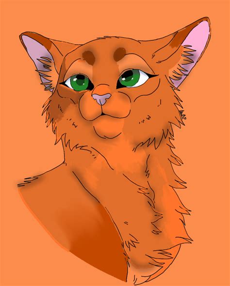 Warrior Cat Drawings Firestar