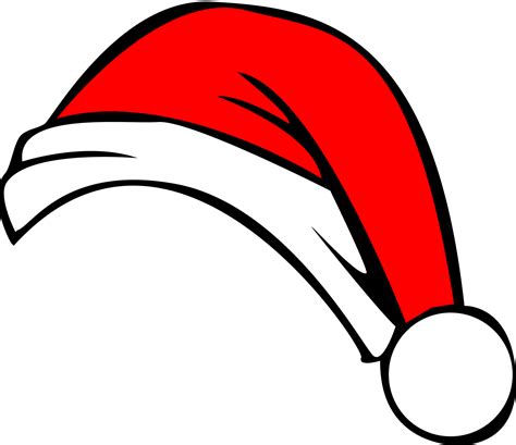 Santa Hat Clip Art Cartoon