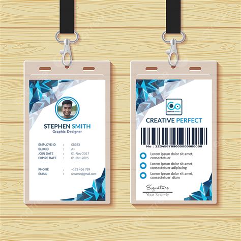 Id Card Template Template Download on Pngtree