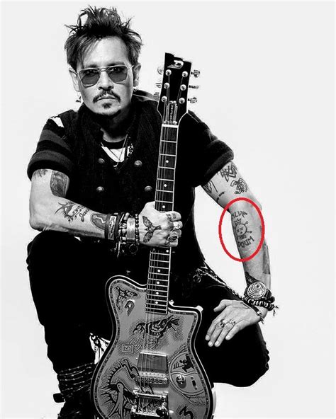 Johnny Depp’s 37 Tattoos & Their Meanings – Body Art Guru