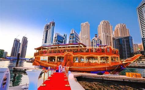 Marina Dhow Cruise Dinner in Dubai | Reserve Online | Deals