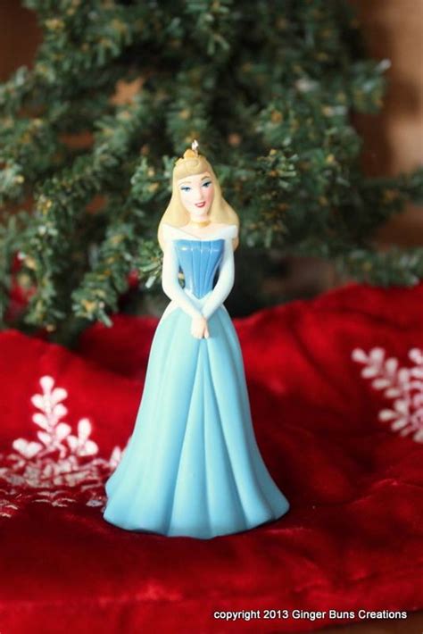 Deluxe Disney Princess ornament Aurora blue dress Sleeping Beauty new ...