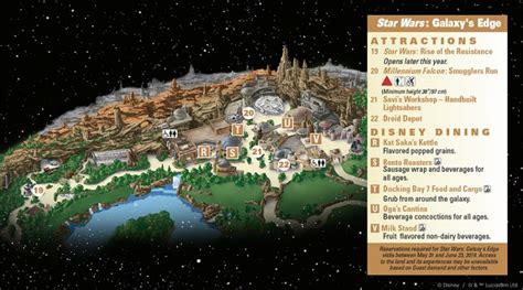 Galaxy’s Edge Map Now Released | TouringPlans.com Blog